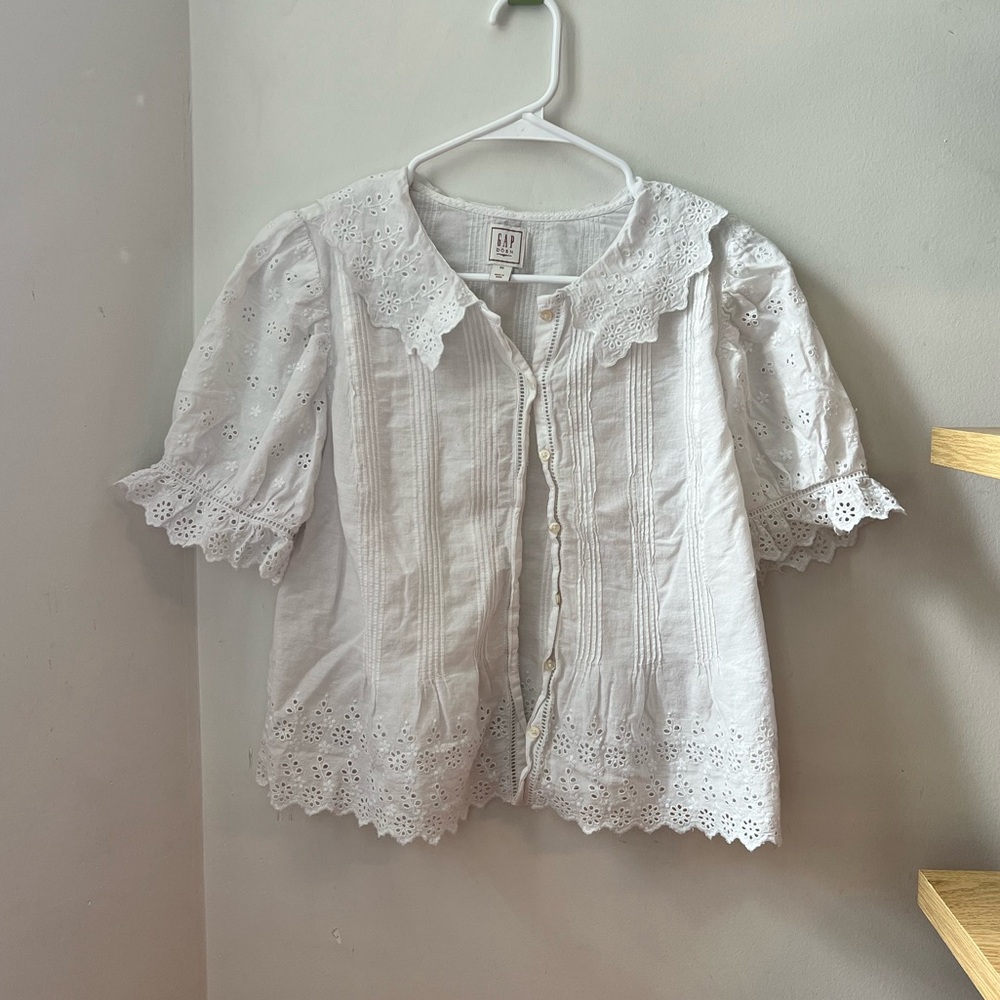 GAP x DOEN Eyelet Blouse